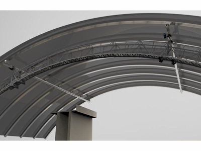 Gantry ( Skylight ) Sistem Cephe Bina Temizleme Sistemi Aser Makina - 4