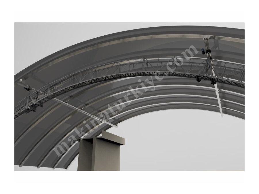 Gantry ( Skylight ) Sistem Cephe Bina Temizleme Sistemi Aser Makina