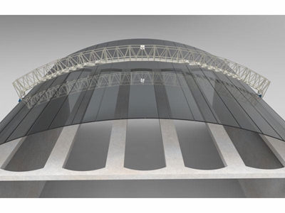Gantry ( Skylight ) Sistem Cephe Bina Temizleme Sistemi Aser Makina - 6