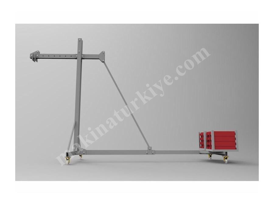 Denge Ağırlıklı Yüksek Ayak Askı Sistemi  Aser Makina