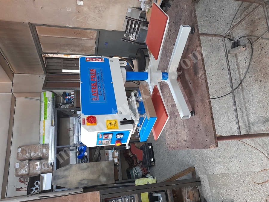 25X25 Cm Döner Kafa Taş Baskı Presi 