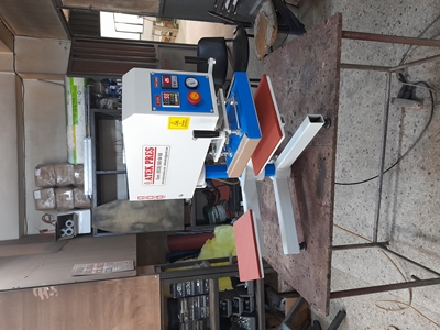 25X25 Cm Döner Kafa Taş Baskı Presi  - 2