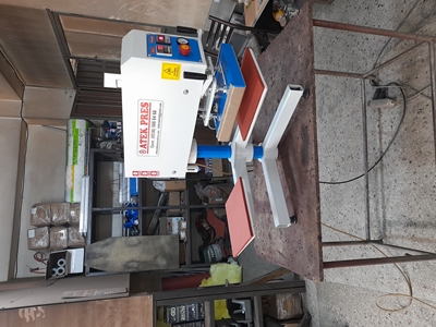 25X25 Cm Döner Kafa Taş Baskı Presi  - 3