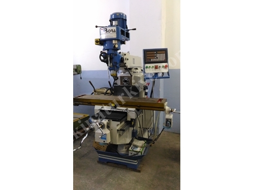 Kalıpçı Freze Yeni - 3 Eksen Otomatik Kutu Kızaklı Dijital TABLA:1370 X 254 mm