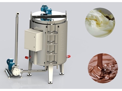 Çikolata Stok Tankı 1000 Kg BMS-017