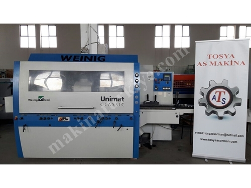 Weınıg Classıc Dijital 6 İşlem Ahşap Profil Makinası