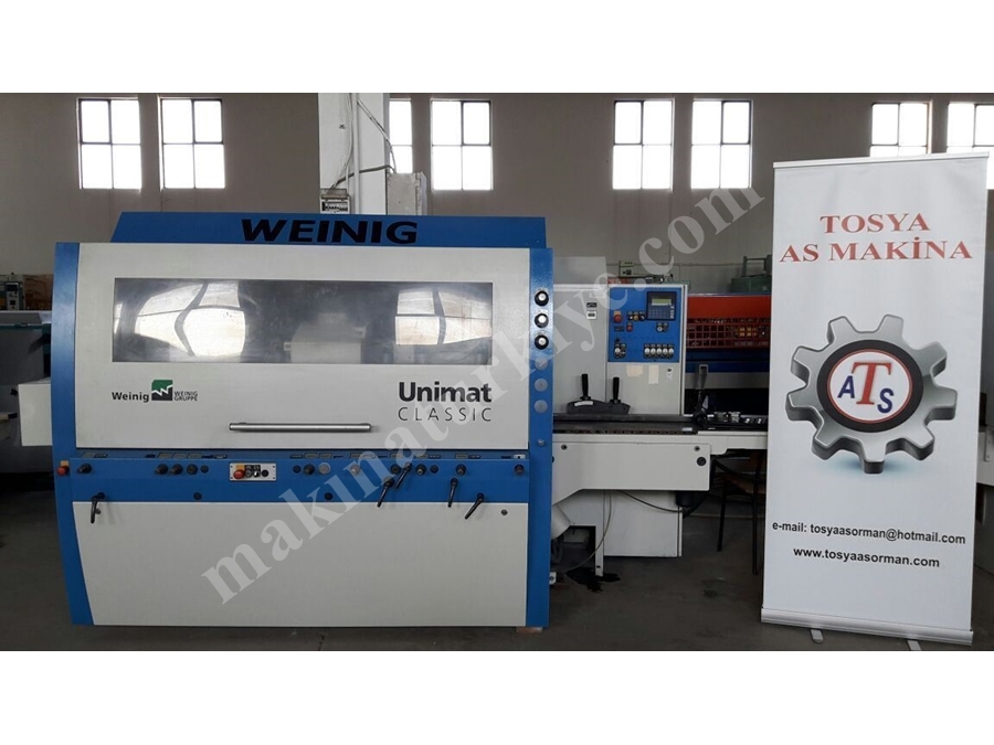 Weınıg Classıc Dijital 6 İşlem Ahşap Profil Makinası