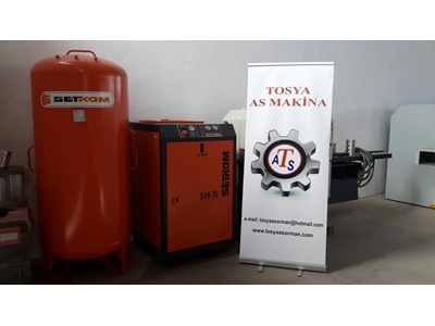 Setkom Vidalı Kompresör Tank+Kurutucu+Filitre Svk 30 Sıfır - 0