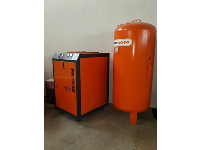 Setkom Vidalı Kompresör Tank+Kurutucu+Filitre Svk 30 Sıfır - 6