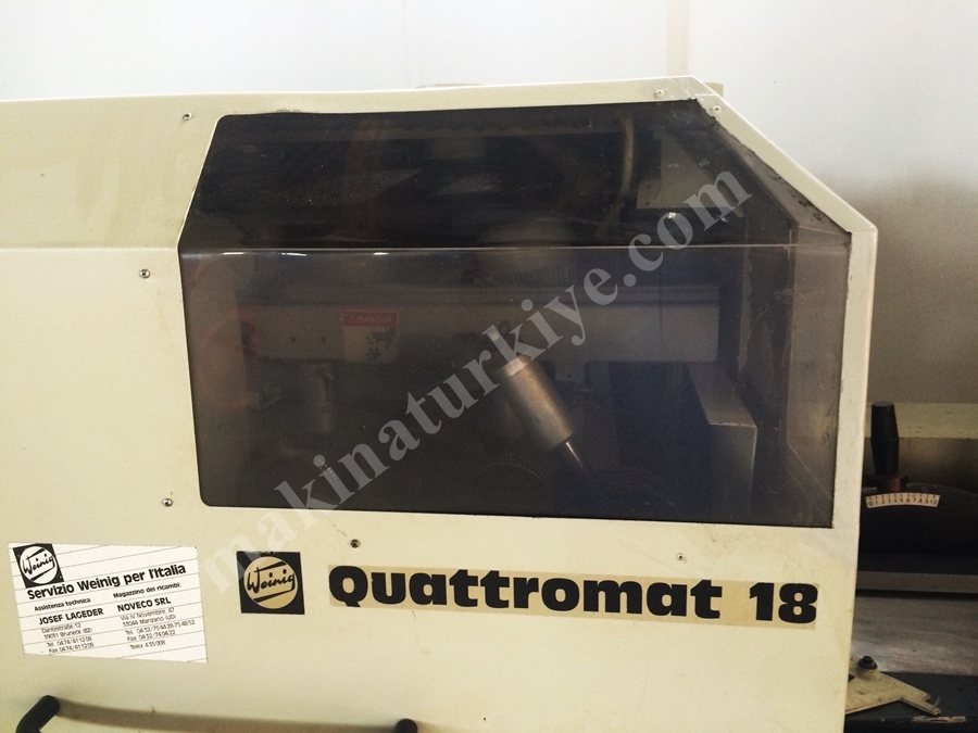 Ahşap Profil Makinası Weinig Uatromat 18 