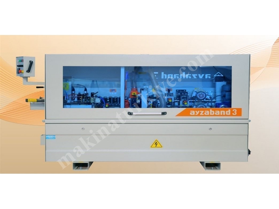 3 Ünite PVC Kenar Bantlama Makinesi 