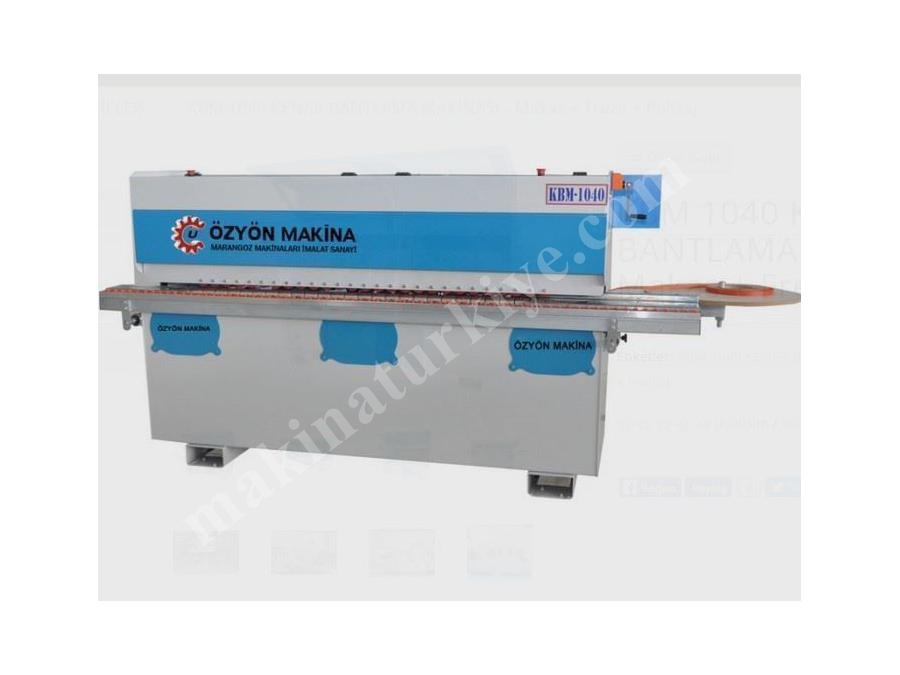 Kenar Yapıştırma Makinesi Özyön Makina (Makas+Freze+Polisaj) - KBM 1040