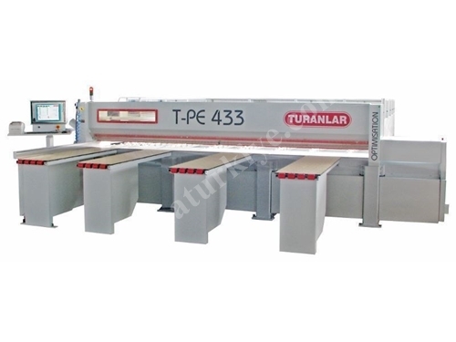 Turanlar Panel Ebatlama Makinesi (650 X750x160 Cm) - T-Pe 433 Opt-Plc