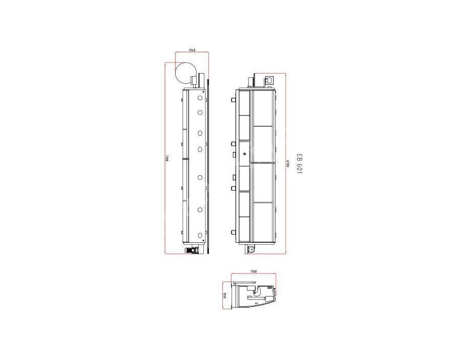 Turanlar - T-Eb 601  Full Otomatik Kenar Bantlama Makinesi