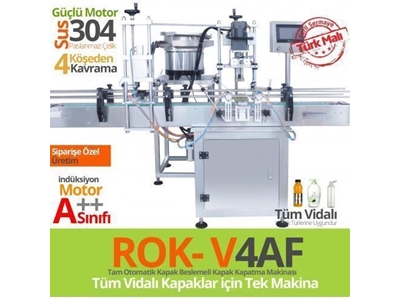 ROK V4AF Screw Cap Tightening Machine - 1