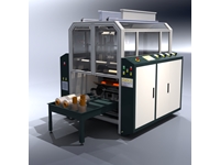 Automatic Stretch Wrapping Machine with Slicer - 1