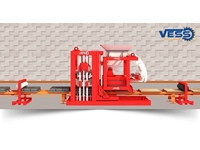 Станок Vess Machine 18.1 для производства кирпичей с автомобилем-лапой - 0