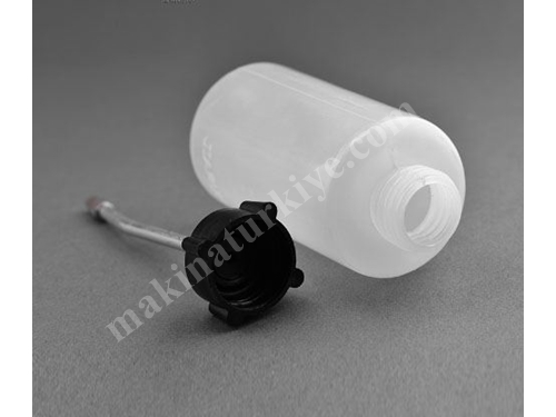 120ML Plastic Transparent with Metal Tip Cap - Multipurpose Oil Dispenser