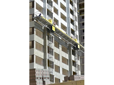 Hareketli Cephe Platformu Otomatik İskele Cephe İskelesi  - 4