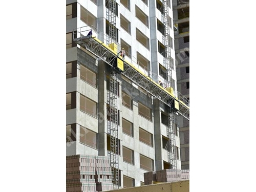 Plateforme de façade mobile Mks Spider, plates-formes de travail d'escalade de mât
