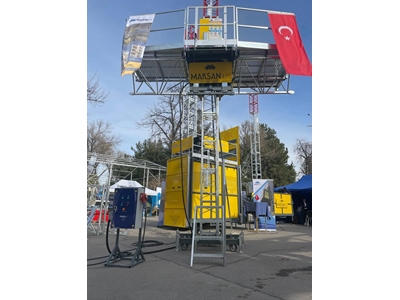 Hareketli Cephe Platformu Otomatik İskele Cephe İskelesi  - 2