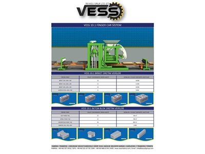 Briket Makinası Vess 10.1 Full Otomatik Finger Car Tesis - 4