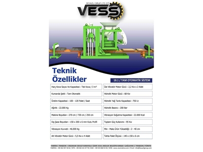 Briket Makinası Vess 18.1 Tam Otomatik Tesis - 3