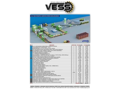 Briket Makinası Vess 18.1 Tam Otomatik Tesis - 2