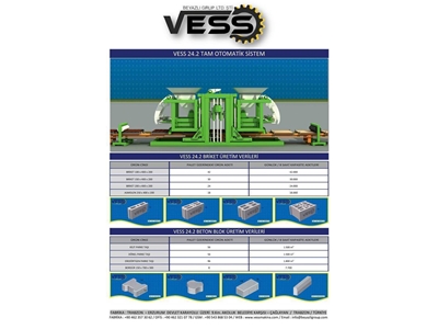 Parke Makinası Vess 24.2 Tam Otomatik Tesis - 4