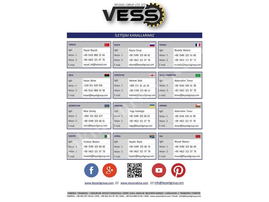Briket Makinası Vess 24.1 Otomatik Tesis