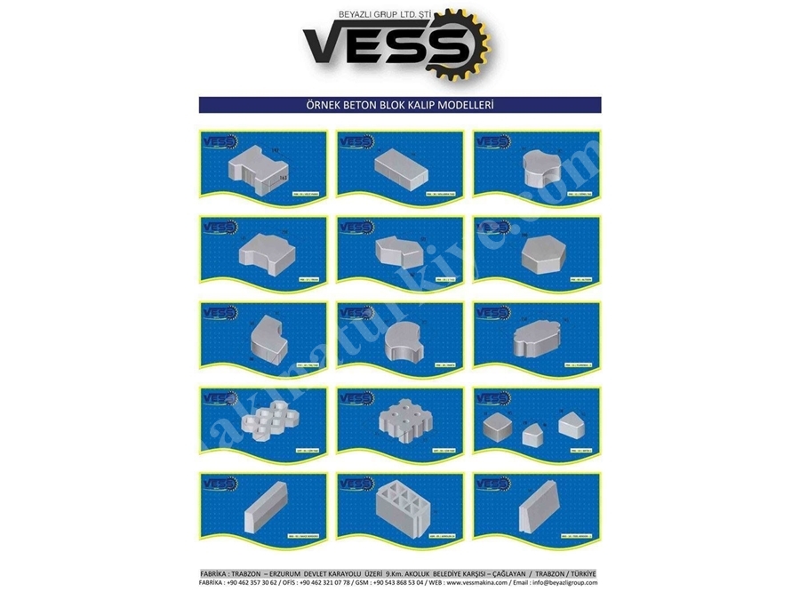 Briket Makinası Vess 24.1 Otomatik Tesis