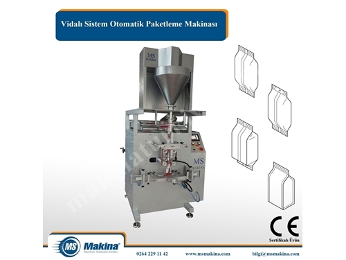 Ms-003 Vidalı Tam Otomatik Paketleme Makinası Ms Makina 
