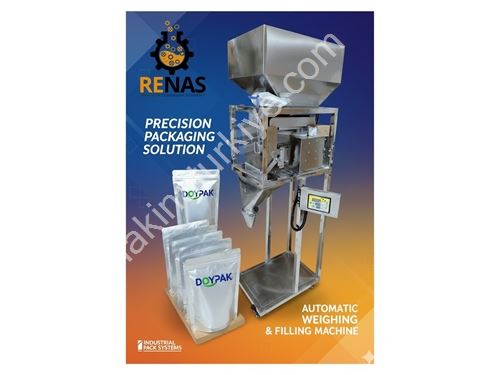 10-15 Adet/Dakika Yarı Otomatik Terazili Dolum Paketleme Makinası