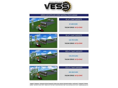 30 M³ / Saat Beton Santrali Vess V-031 - 4