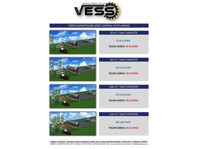 45 M³ / Saat Beton Santrali Vess V-032 - 4