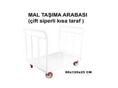 Çift Siperli Kısa Taraf Mal Taşıma Arabası - 0