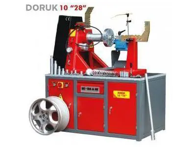 10"-28" Hydraulic Wheel Straightening Machine