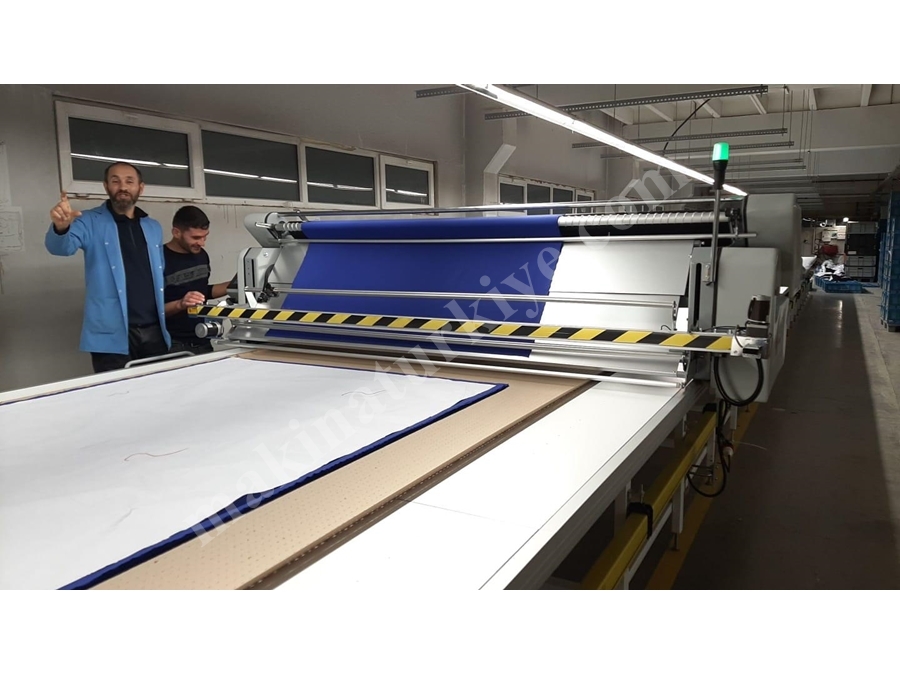 Yarı Otomatik Açık En Kumaş Serim Makinası