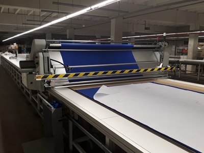 Yarı Otomatik Açık En Kumaş Serim Makinası - 3