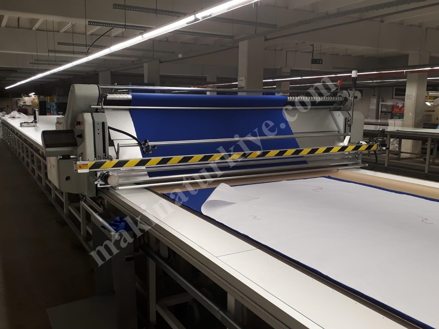 Yarı Otomatik Açık En Kumaş Serim Makinası