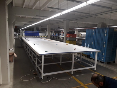 Yarı Otomatik Açık En Kumaş Serim Makinası - 4
