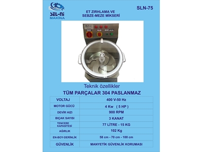 Zırh Kıyma (Kebap) Makinası - 1
