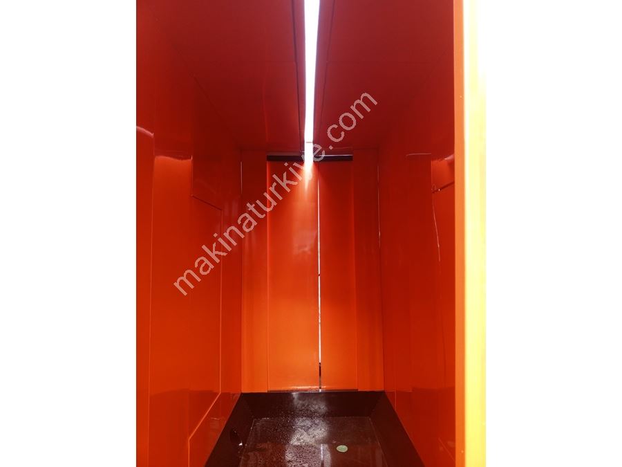 Conveyorized Electrostatic Powder Coating Oven and Booth