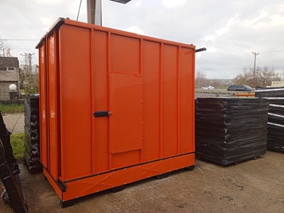 Conveyorized Electrostatic Powder Coating Oven and Booth - 2