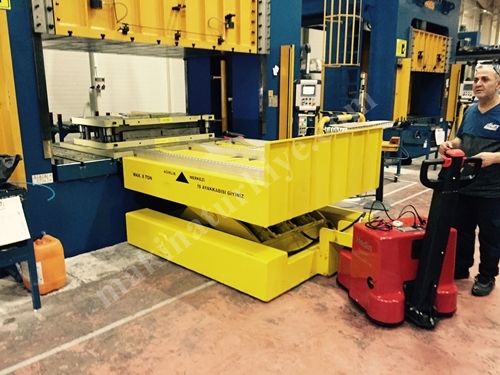 Mobil Makaslı Lift  Çelik Makina