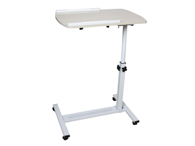 QQ83 Wheeled Tilt Height Adjustable Computer Laptop Desk Stand - 3