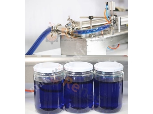 Machine de remplissage semi-automatique d'huile liquide 200-1500 ml