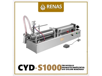 100-1000 ML Yarı Otomatik Sıvı Dolum Makinası - 0