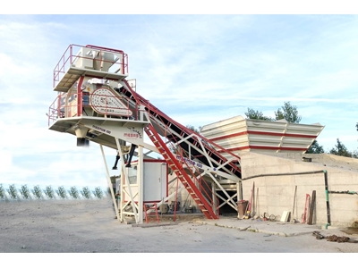 Centrale à béton mobile 100 m3/h - 3