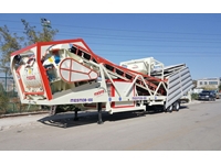 Mobile Concrete Batching Plant 100 m3/h